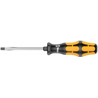 Отвертка-долото шлицевая WERA Kraftform Plus 932 AS, 0.8 x 4.5 x 100 мм, 018300