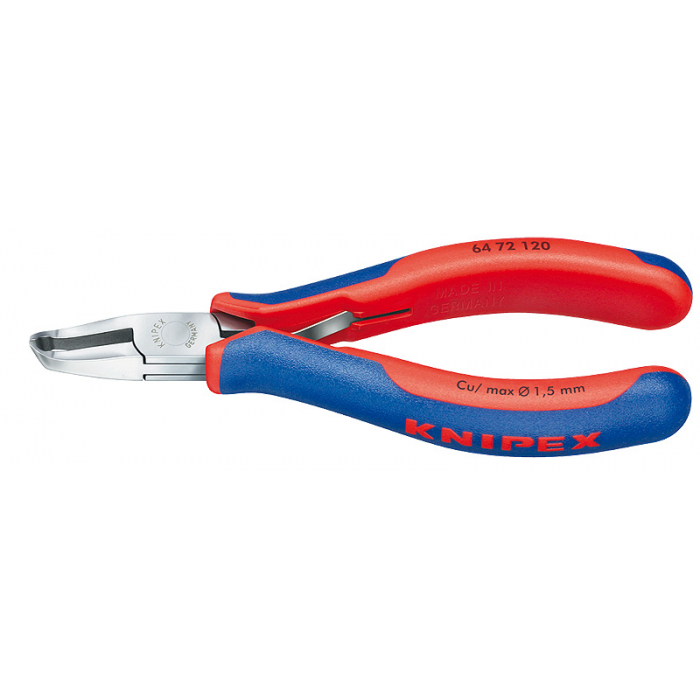 Кусачки торцевые для электроники KNIPEX KN-6472120