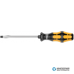 Отвертка-долото шлицевая WERA Kraftform Plus 932 AS, 1.0 x 5.5 x 113 мм, 018301