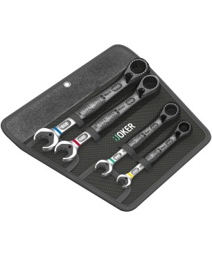 Набор гаечных ключей с реверсной трещоткой WERA Joker Switch 020090