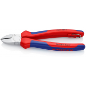 Кусачки боковые со страховочным креплением KNIPEX KN-7005180T