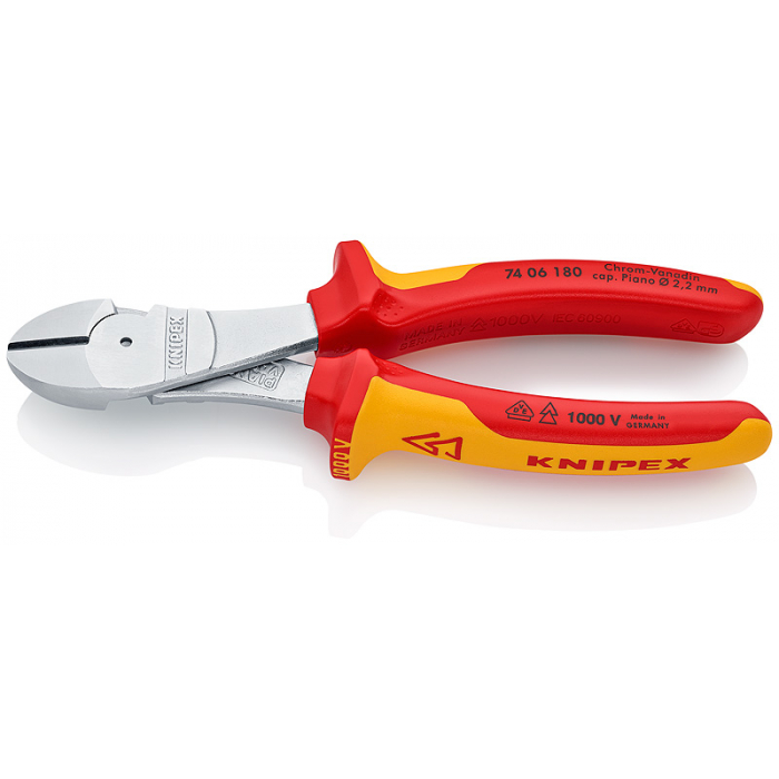 Кусачки боковые особой мощности KNIPEX KN-7406180