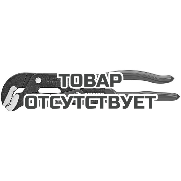 Клещи трубные с S-образным смыканием губок KNIPEX KN-8361010