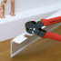 Клещи высечные для пластмассовых коробов KNIPEX KN-906120