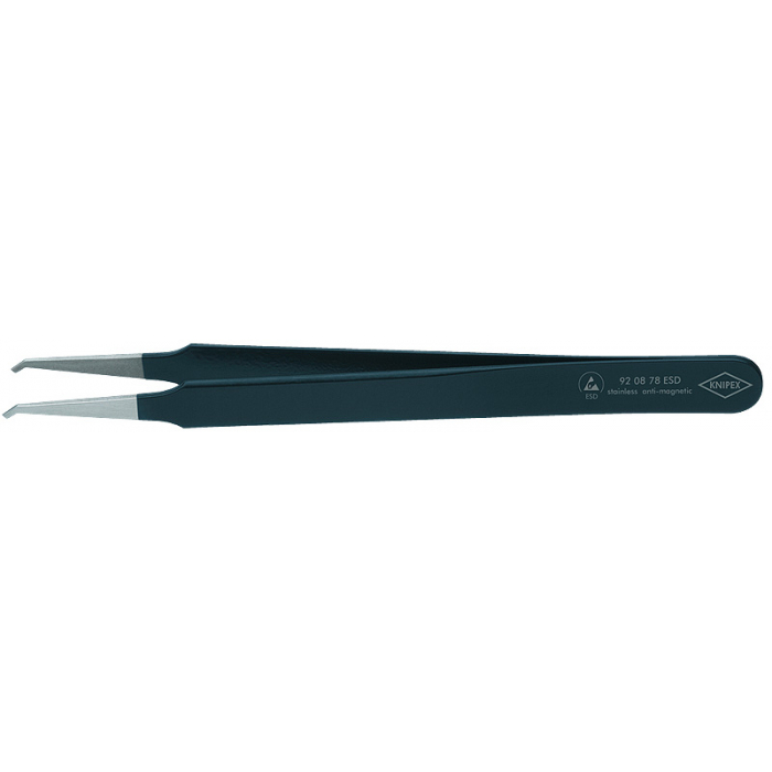 Пинцет для прецизионных работ антистатический KNIPEX KN-920878ESD