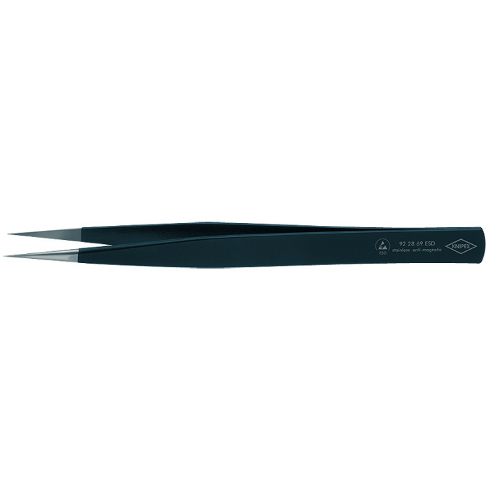 Пинцет для прецизионных работ антистатический KNIPEX KN-922869ESD