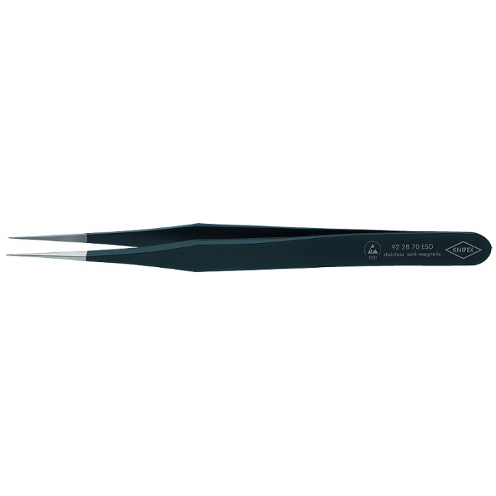 Пинцет для прецизионных работ антистатический KNIPEX KN-922870ESD