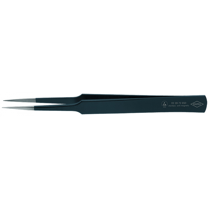 Пинцет для прецизионных работ антистатический KNIPEX KN-922872ESD
