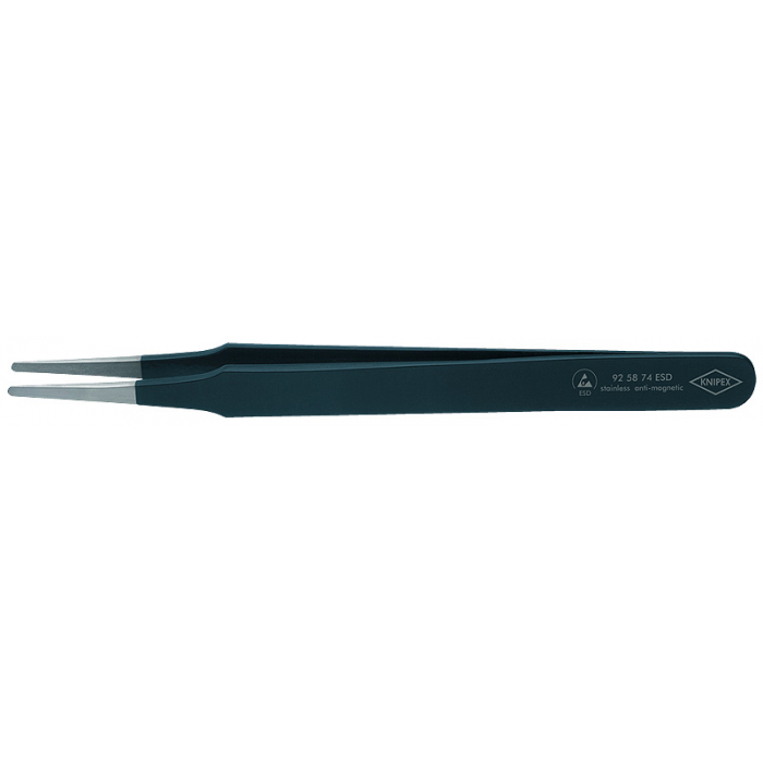 Пинцет для прецизионных работ антистатический KNIPEX KN-925874ESD