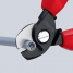 Ножницы для резки кабелей со страховочным креплением KNIPEX KN-9512165T