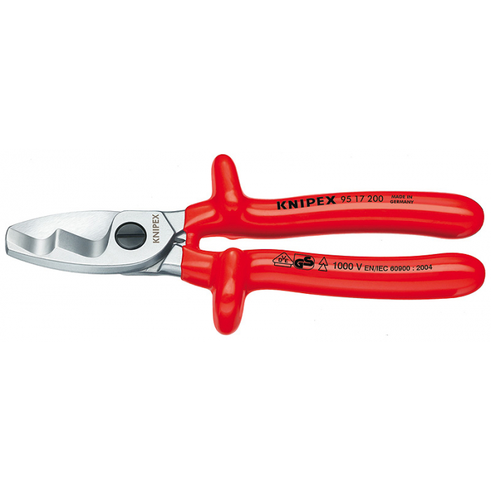 Ножницы для резки кабелей с двойными режущими кромками KNIPEX KN-9517200