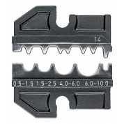 Плашка опрессовочная для прессуемых и трубчатых наконечников KNIPEX KN-974914