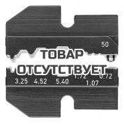 Плашка опрессовочная для коаксиального штекера KNIPEX KN-974950