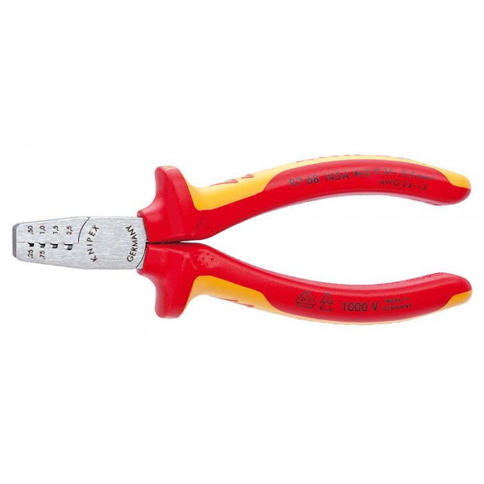 Инструмент для обжима контактных гильз KNIPEX KN-9768145A