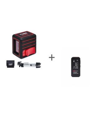 Уровень лазерный ADA Cube Mini Professional Edition + Лазерная рулетка ADA COSMO MICRO 25 в подарок!