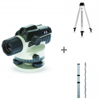 Оптический нивелир ADA RUBER-X32 + Light S + подарок Staff 3