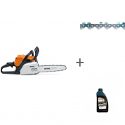 Бензопила Stihl MS 170 шина 35 см + масло для цепи и запасная цепь в подарок!