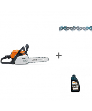 Бензопила Stihl MS 170 шина 35 см + масло для цепи и запасная цепь в подарок!