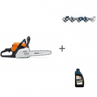 Бензопила Stihl MS 170 шина 40 см + масло для цепи и запасная цепь в подарок!