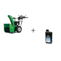 Снегоуборщик Caiman Valto 27CVE + Масло Briggs&Stratton 5W30 SL/CF 1л 100007W в подарок!