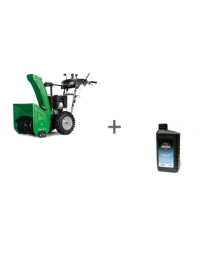 Снегоуборщик Caiman Valto 27CVE + Масло Briggs&Stratton 5W30 SL/CF 1л 100007W в подарок!