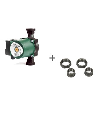 Насос циркуляционный бытовой DAB VA 35/180 + гайки UNION KIT 1 1/2" х 1" F в подарок
