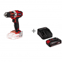 Дрель аккумуляторная Einhell PXC TE-CD 18/40 Li-Solo + Стартовый набор Einhell PXC Starter Kit 18V 2,5Ah в подарок!