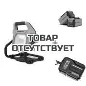 Комплект: Фонарь аккумуляторный LED 40V/220V GREENWORK G40WLH без АКБ и ЗУ + Аккумулятор G-MAX 40V + Зарядное устройство-слайдер G40UCM2M