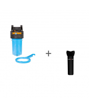 Корпус для картриджного фильтра Джилекс 1 М 10&rdquo; + Чехол TermoZont Extra BB 10 для корпуса картриджного фильтра