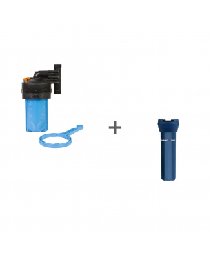 Корпус для картриджного фильтра Джилекс 1 М 10 В + Чехол TermoZont BB 10 для корпуса картриджного фильтра