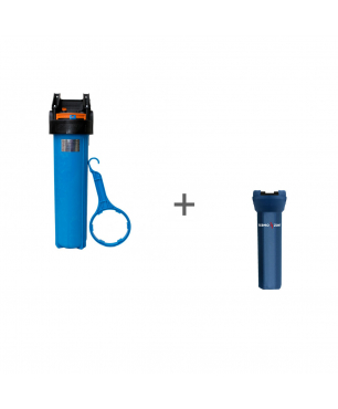 Корпус для картриджного фильтра Джилекс 1 М 20 + Чехол TermoZont BB 20 для корпуса картриджного фильтра