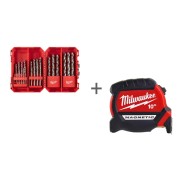 Набор сверл по металлу Milwaukee THUNDERWEB™ + Рулетка Milwaukee в подарок!