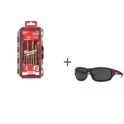 Набор сверл по металлу Milwaukee RedHEX™ + Очки защитные в подарок!