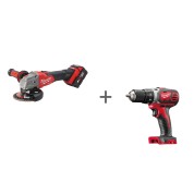 Аккумуляторная угловая шлифовальная машина Milwaukee M18 FUEL FSAG125XB-502X + Аккумуляторная дрель-шуруповерт Milwaukee M18 BDD-0 в подарок!