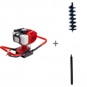 Мотобур ADA Ground Drill 5 без шнека + Шнек Frozen Ground Drill 200 + Удлинитель Extension 50