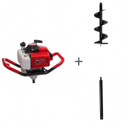 Мотобур ADA Ground Drill 7 без шнека + Шнек FROZEN Ground Drill 250 (800 мм) + Удлинитель Extension 50