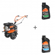 Мотоблок бензиновый Patriot Калуга + масло G-Motion HD SAE 30 Terra + масло G-Motion Gear 80W-85 в подарок