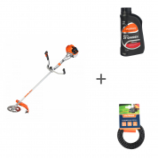 Триммер бензиновый Patriot PT 555 XT + масло G-Motion Garden + леска 300-12-5 в подарок