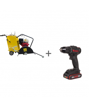 Резчик швов Koman MF20-4 + Дрель-шуруповерт KRESS KU212 20V в подарок!