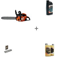 Бензопила Villartec SB501 шина 40 см (16") Цепь 3/8 1.3 56 зв. + масло + цепь в подарок!