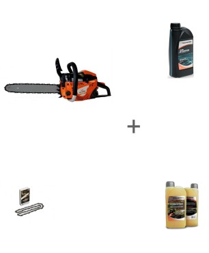 Бензопила Villartec SB501 шина 40 см (16") Цепь 3/8 1.3 56 зв. + масло + цепь в подарок!