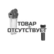 Фильтр магистральный Акватек для холодной воды, без картриджа (прозрачный корпус 10) 1 + Чехол TermoZont Slim 10 для корпуса картриджного фильтра