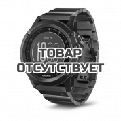 Умные часы черные с металлическим браслетом Garmin Fenix 3 Sapphire HR
