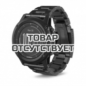 Умные часы черные с титановым браслетом Garmin Fenix 3 Sapphire HR