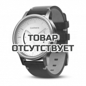 Умные часы золотистые со стальным корпусом и кожаным ремешком Garmin Vivomove Premium