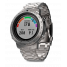 Умные часы серебристые с металлическим браслетом Garmin Fenix Chronos