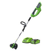 Триммер аккумуляторный G-MAX 40V GREENWORKS G40LT30 c АКБ 4АЧ и ЗУ