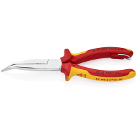 Круглогубцы с плоскими губками с режущими кромками KNIPEX KN-2626200T