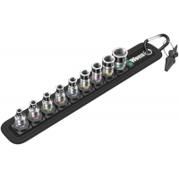 Набор торцовых головок WERA Zyklop Belt A 1 с функцией фиксации, хвостовик 1/4" WE-003880