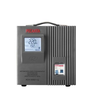 Однофазный стабилизатор напряжения электронного типа АСН-3000/1-Ц